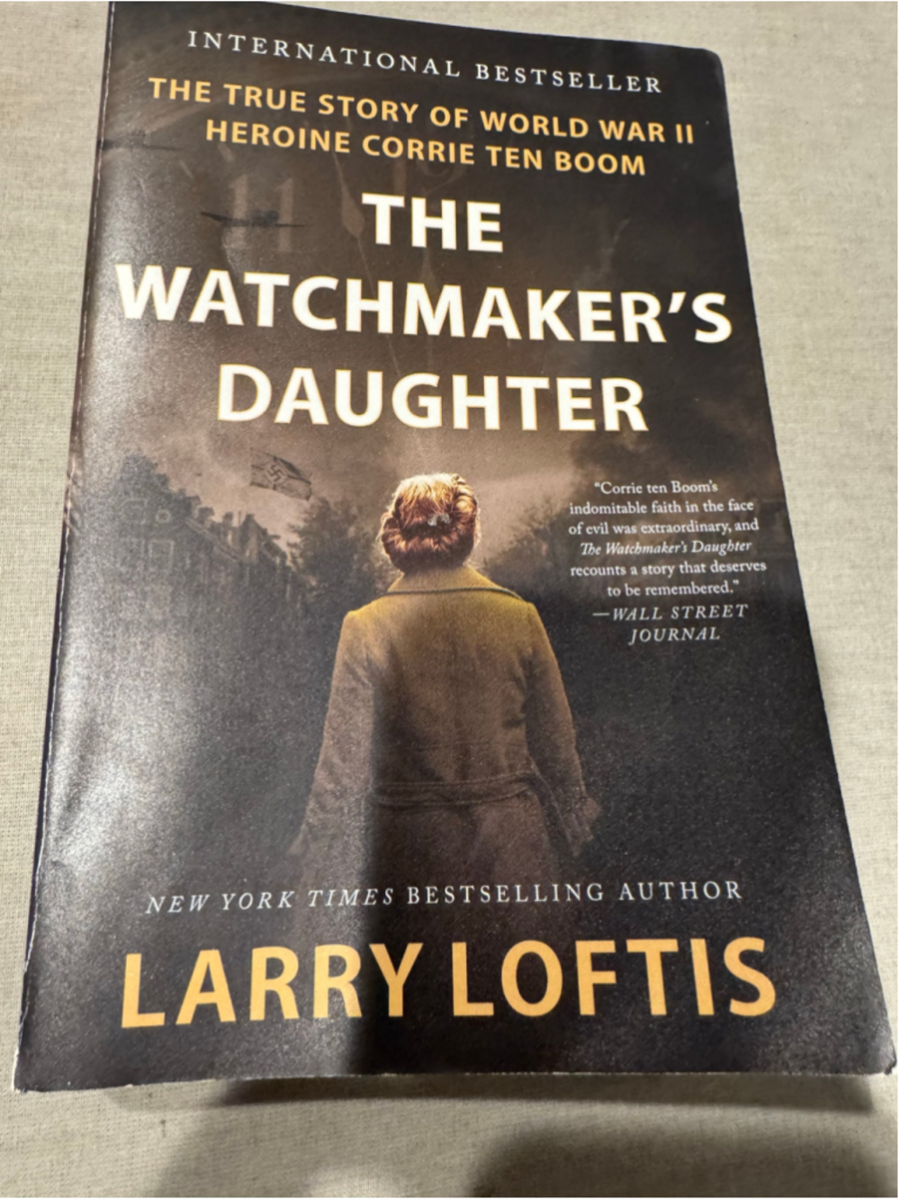 The Watchmaker's Daughter by Larry Loftis Book - Black/Gold - Soft Cover